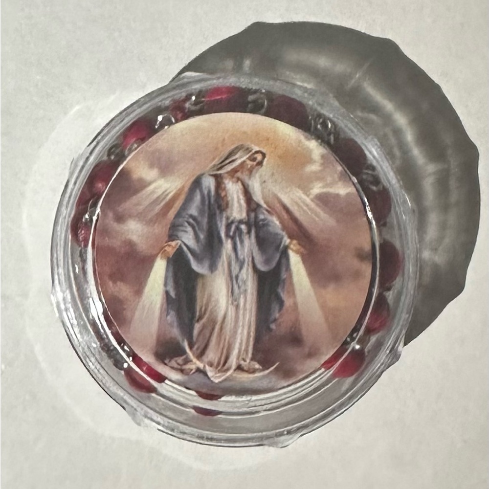 Rose infused rosary beads